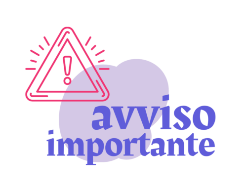 AVVISO IMPORTANTE PER I SOCI!